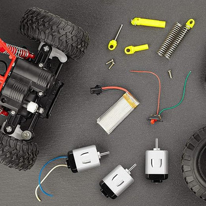 Mudder 20 Pieces Micro Electric Motor DC 1.5-3V 23000RPM Cars Toys Rectangular Small Electric Motor for DIY Toys Science Projects Metal Engine Motor Kit