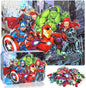 LELEMON Puzzles for Kids Ages 4-8,100 Piece Puzzles for Kids in a Metal Box, Educational Childrens Jigsaw Puzzles 100 Piece Puzzle Games Puzzle Toys for Girls and Boys