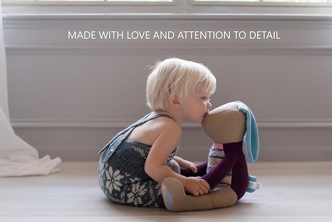 Cate & Levi - Hand Puppet - Premium Reclaimed Wool - Handmade in Canada - Machine Washable (Frog)
