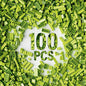 100 Piece Classic Building Blocks, Grass Green, Compatible with Lego Parts (Color: Green)