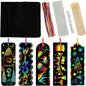 PEASUG Scratch Art, 40 Sets 5 Styles Scratch Art for Kids, Rainbow Scratch Paper Art Sets, Magic Black Scratch Off Paper Eid Bookmarks Gifts for Kids, DIY Art Craft Party Favors Easter Crafts