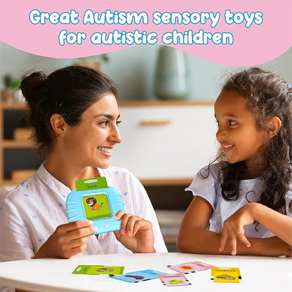 Toddler Toys Sight Words Talking Flash Cards for Ages 2 3 4 Boys and Girls, Autism Sensory Toy for Autistic Children, Learning Educational Montessori Speech Therapy Toys 224 Sight Words