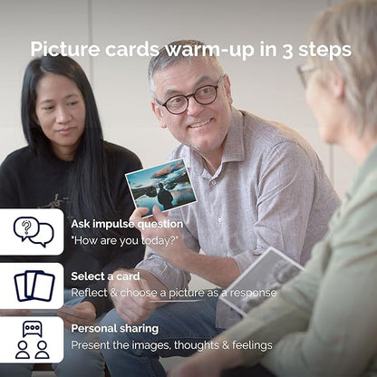 metaFox ‘World of Emotions’ Coaching Cards | 52 Emotion Picture Cards for Coaching & Therapy | Master Your Emotions & Build Emotional Intelligence