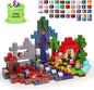 200PCS Magnetic Blocks, 1in Magnetic Building Blocks Cubes for Kids, Stacking Magnets Tiles, School STEM Montessori Stacking Toy, Christmas Birthday Gifts for Boys Girls Age 3+ Years Old
