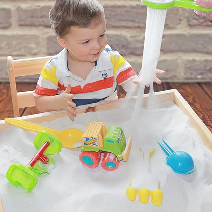 Sandtastik Sparkling White Play Sand, 200 lb (90 kg) - Fill Sandboxes, Sand Trays, Sensory Tables, Water Tables! Scoop, Mold & Pour This Premium Non-Toxic Sand