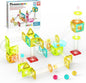 PicassoTiles Magnet Tiles Building Block Travel Size Magnetic Marble Run Construction Toy Set Mini Diamond Marble Racetrack Building Blocks Playset Education STEM Learning Kit Boy Girl 3+ PTMG45