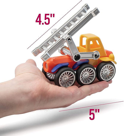 Play Brainy Magnetic Toy Cars Set – 90 Pieces (Montessori Educational Toy for Toddlers and Preschoolers) Helps with Developmental Skills
