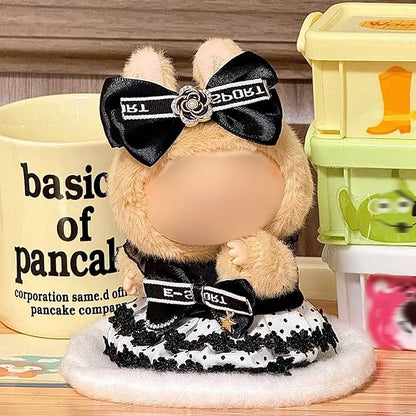 6 Sets Cute Clothes for 17cm Blind Box Doll (No Doll), Mini Fashion Outfit Dress Up Accessories