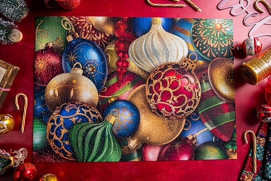 Holiday Decorations | Traditions by Mosaic Puzzles - 1000 Piece Puzzle
