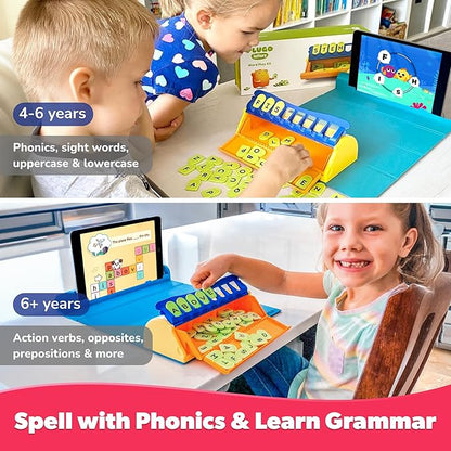 PlayShifu Word Wiz – Plugo Letters Learning Kit | Build Reading, Spelling & Grammar Skills for Kids Ages 4–10