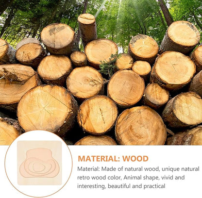 Wooden Multi Layered Puzzles, Life Cycle of Frog, Cartoon Montessori Toy DIY Puzzle Early Educational Toy Preschool Learning Game for Boys & Girls 3 Years and Above