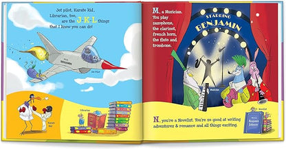ABC What I Can Be! - Personalized Children's Story - I See Me! (Softcover)