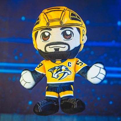 Bleacher Creatures Nashville Predators Roman Josi 8" NHL Kuricha Sitting Plush - Soft Chibi Inspired NHL Superstar