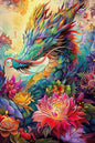Flowers and Monsters 70-Piece Wooden Puzzle for Adults & Beginners - Relaxing Escape from Daily Life, Perfect for Family Reunion Activities & Quality Time