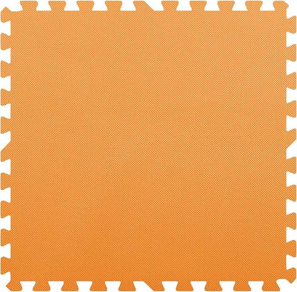 FlooringInc's 1/2" Soft Non-Toxic Baby Play Mat, Toddler Playmat, Colorful Puzzle PlayMat, Floor Mats for Kids & Babies, EVA Foam Interlocking Tiles for Nursery & Playroom | Orange, 20 Tiles, 80 Sq/Ft