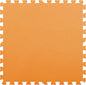 FlooringInc's 1/2" Soft Non-Toxic Baby Play Mat, Toddler Playmat, Colorful Puzzle PlayMat, Floor Mats for Kids & Babies, EVA Foam Interlocking Tiles for Nursery & Playroom | Orange, 12 Tiles, 48 Sq/Ft