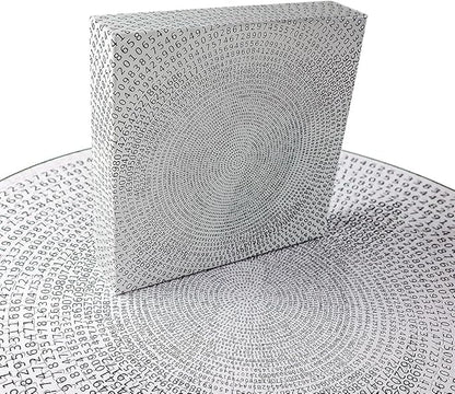 Bgraamiens Puzzle -π Day Puzzle The Mystical π Puzzle Hard Unique Round Numbers Puzzle for Adults (Spiral π)