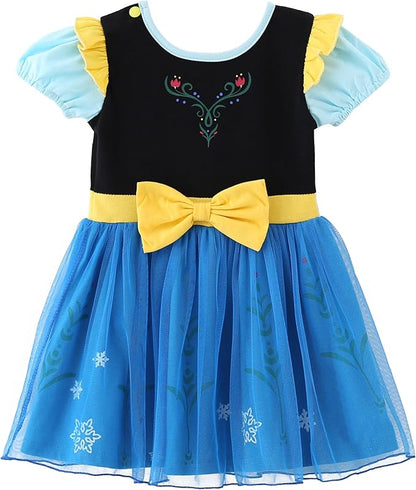 Dressy Daisy Princess Dress Up Clothes Halloween Fancy Party Tulle Skirt Summer Outfit for Baby & Toddler Girls
