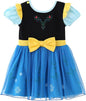 Dressy Daisy Princess Dress Up Clothes Halloween Fancy Party Tulle Skirt Summer Outfit for Baby & Toddler Girls