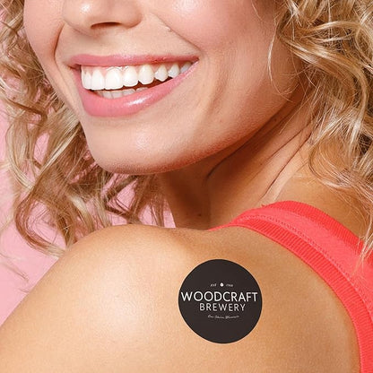 Big Dot of Happiness Custom Logo Personalized Temporary Tattoos - Branded Business Party Favors - Custom Photo Temporary Tattoos - Set of 12