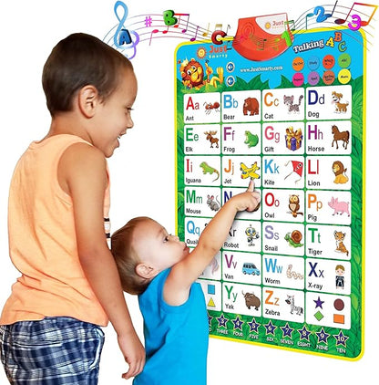 Just Smarty Interactive Learning & Education Toys for 2+ year old | Alphabet Learning Toddler Toys Age 1-2 | Learning Toys for 1 + Year Old Boys and Girls | ABC Baby Learning Toys 12-18 Months