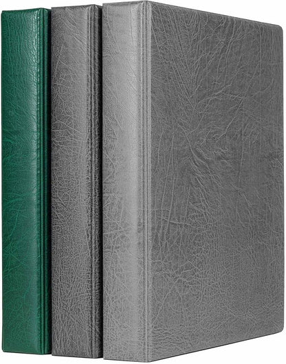 Lighthouse - Coin Album Set with ENCAP 5 Pages for Quadrum Snaplocks, Fits 100 2"x2" Coin Holders - Green
