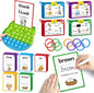 Aizweb Sight Words Flash Cards, Phonics Games Learn to Read Spelling Reading Learning Games, Dolch Site Words Digraphs CVC Blends Long Vowel Sounds for Pre-k Kindergarten 1st 2nd 3rd Speech Therapy