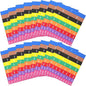 16 Sets Fraction Tiles Set for Math Classroom Fractions Manipulatives Math Learning Manipulatives for Home School Supplies