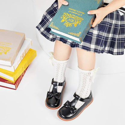Felix & Flora Toddler Little Girl Mary Jane Dress Shoes - Ballet Flats for Girl Party School Shoes