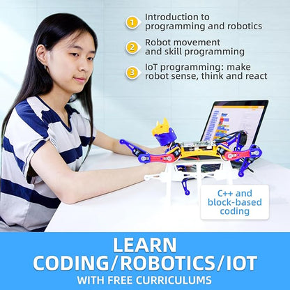Petoi Robot Dog Bittle X V2 (Pre-Assembled) | Robotics Kit | Coding Smart Robot Kit, Voice Control, Programmable Quadruped Robot, Open Source, STEM & Robotics Education