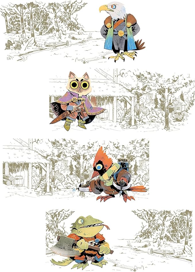 Magpie Games Root The Roleplaying Game Deluxe Set: Core Book and Travelers & Outsiders Expansion