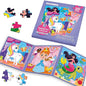 QUOKKA Magnetic Toddler Puzzles Ages 2-4 – 24 Pieces Kids Puzzles Ages 3-5 – Travel Games and Toys for Kids 4-6 Girls – Car Airplane Road Trip Activities with Unicorn, Princesses, Fairies and Mermaids
