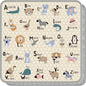Baby Play Mat for Floor 59x59, Soft Portable, Non-Slip Crawling Mat Machine Washable Foldable Playmate for Babies,Toddlers, Infants Indoor/Outdoor Use, Alphabet & Animal Design