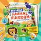 Excool Club 10 Pages Reusable Jelly Stickers for Toddlers - Waterproof Reusable Sticker Book for Kids, Easy to Clean Removable Animal Stickers for Kids, Sticker Books for Toddlers