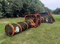 4 in 1 Pet Cat and Dog Tunnel Tent Foldable Pet Tent Outdoor Pop Up Pet Playpen Cage Fences House (Styles 4)