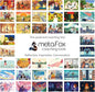 metaFox 'Where I Belong' deep pictures - 52 Coaching and Motivation Cards Set for Youth with Question - For Self-Reflection, Therapy, Relationship and Self-Awareness Game