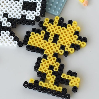 Perler 80-57193 Peanuts Snoopy and Friends Fused Bead Craft Activity Kit with Four Patterns, Multicolor, 1003 Pieces
