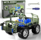 Lucky Doug Building Toys Model Truck Set - STEM Project for Kids Ages 8-12, Assembly Model Car Kits Toys for Kids Boys 8 9 10 11 Years Old