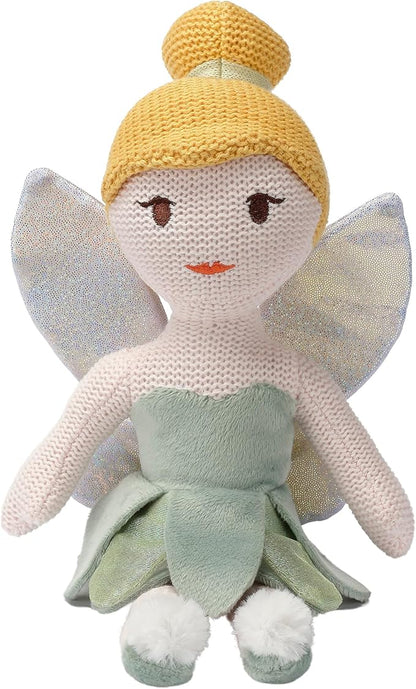 Bedtime Originals Disney Tinker Bell Luxury Knit Plush Fairy Stuffed Animal Toy