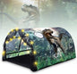 Dinosaur Bed Tent for Kids Large Kids Twin Tent Toddler Play Bed with Carry Bag Foldable with String Lights for Girls Boys Bedroom Indoor Games