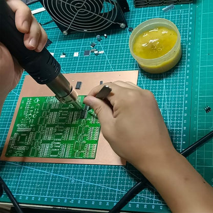 Gikfun Advanced DIY SMD/SMT Soldering Practice Kit - Electronics Engineer Student Skill Training Board with Components EK2165