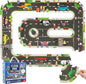 TOI Gaint Floor Puzzle for Kids Ages 3 and Up, 2x3 Feet Road Floor Puzzles for Toddlers 3-5, Extra Large Preschool Learning Jigsaw Puzzles for Boys and Girls