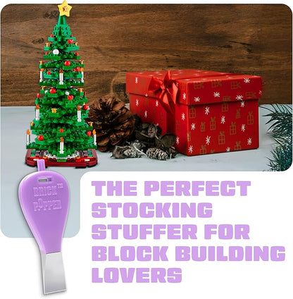 Brick Popper - World's Fastest Brick Separator - Efficient Remover for Kids & Adults - Ages 6+ - Essential Tool (Purple)
