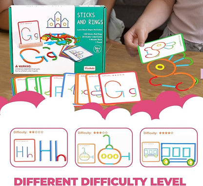 Stem Kids Toys for Creative Learning Building Educational Resources Toys for Preschool and Kindergarten Boys and Girls