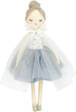 MON AMI Princess Doll Estelle – 15”, Soft & Elegant Stuffed Plush Princess Doll, Use as Toy or Room Decor, for Kids of All Ages