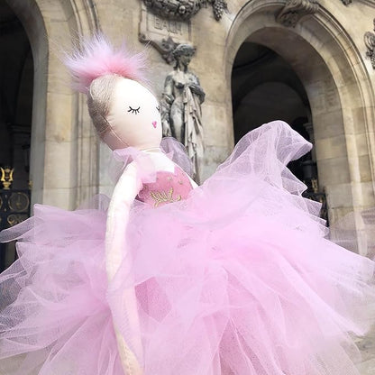 Mon Ami Swan Princess Ballerina Doll - 22", Soft Elegant Plush Doll for Little Girls, Use as Toy or Room Decor, Great Gift for Kids of All Ages