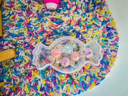 Sweets Sensory Bin For Children