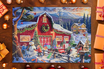 Countryside Christmas | Traditions by Mosaic Puzzles - 1000 Piece Puzzle