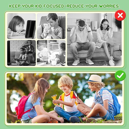 Kids Microscope - Ashfly 1000X Portable Microscope for Kids, Photo & Video Miniscope Pocket Microscope Gifts, 2'' Digital Screen | Ideal for Boys Girls Age 3-12