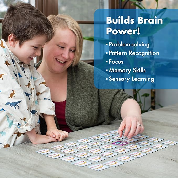 Wonder Forge Eric Carle Matching Game For Boys & Girls Age 3 To 5 - A Fun & Fast Animal Memory Game